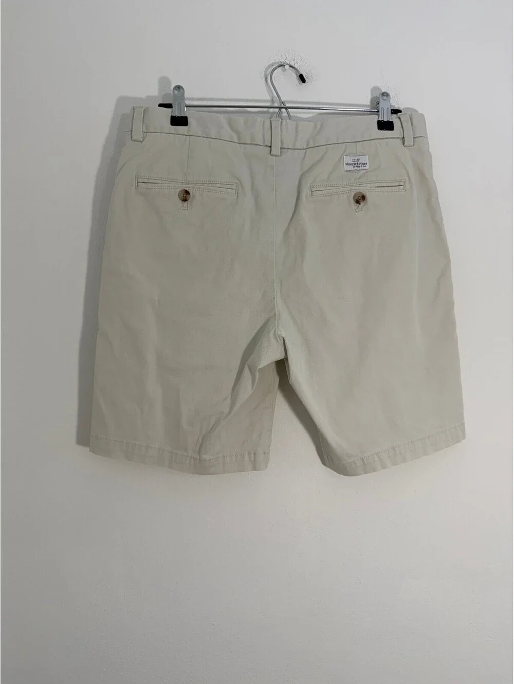 Vineyard Vines Men’s Chino Shorts Size 32 Khaki Stretch Cotton